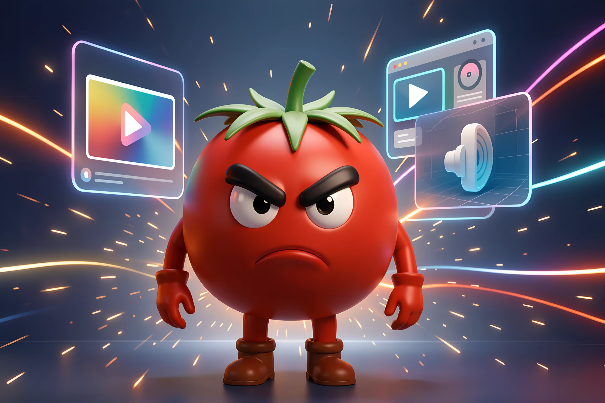 Mascot in a developer studio